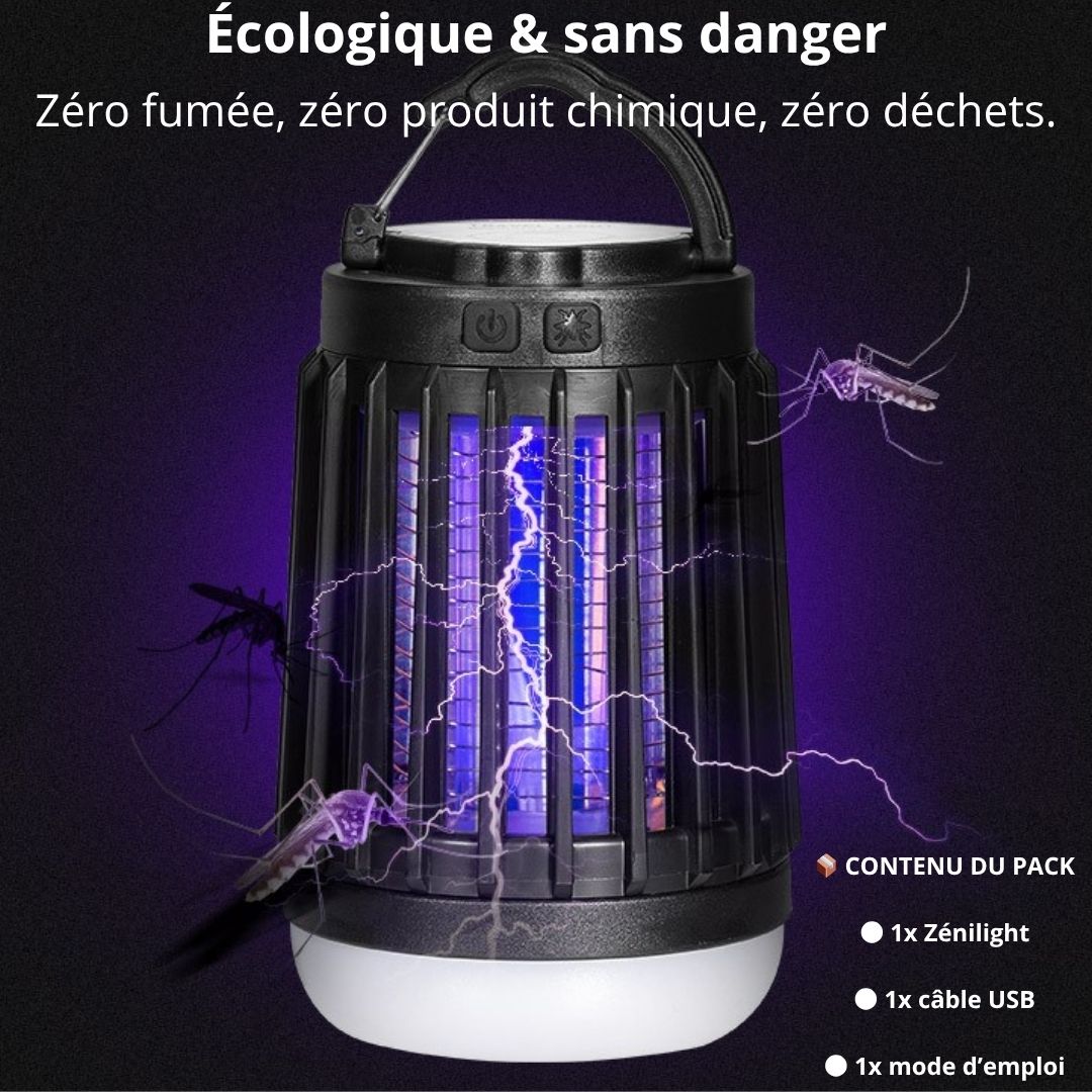 Zénilight - 2 in 1 mosquito repellent lamp