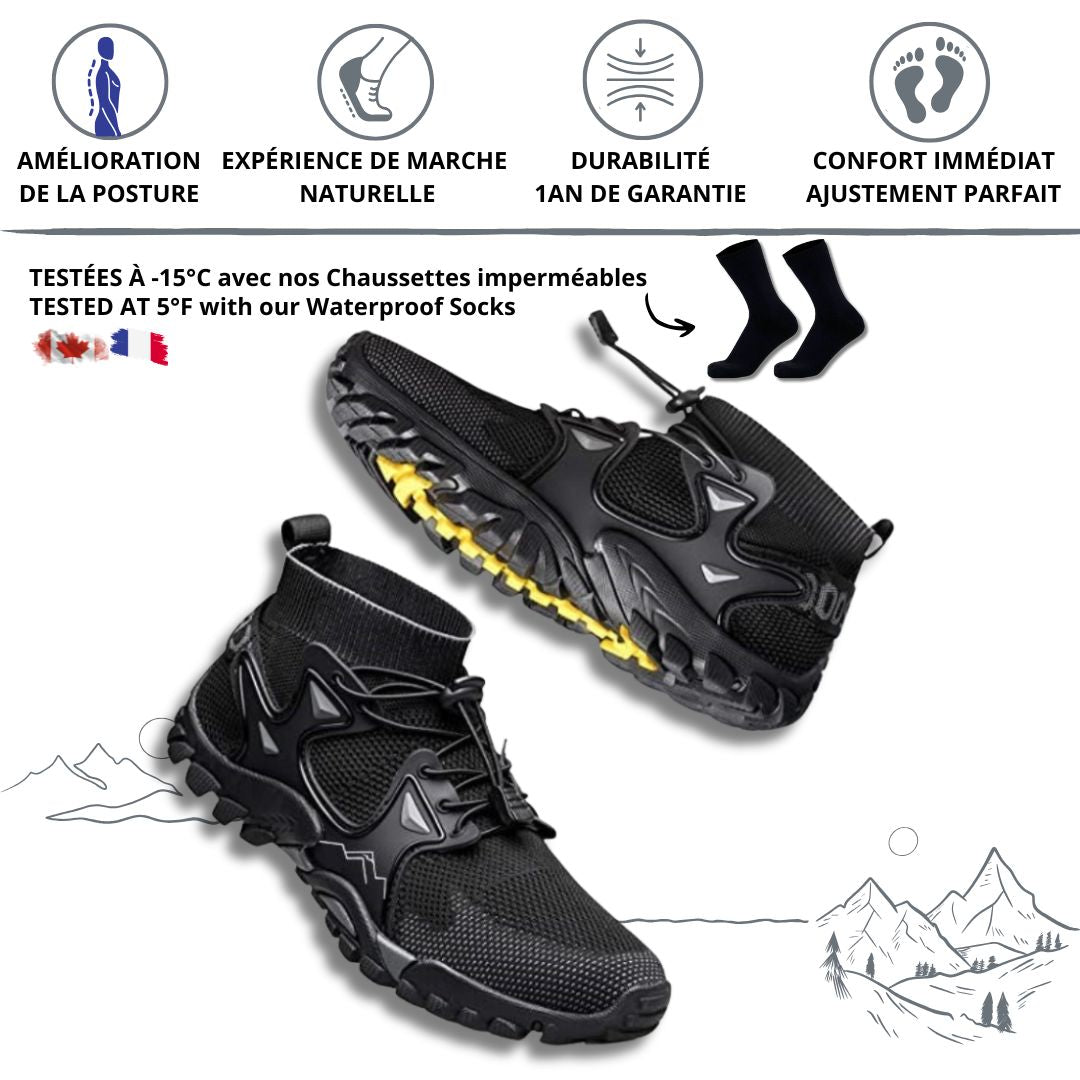 🔒 | LightRunner® Boots | Bottes hybrides pour gens actifs