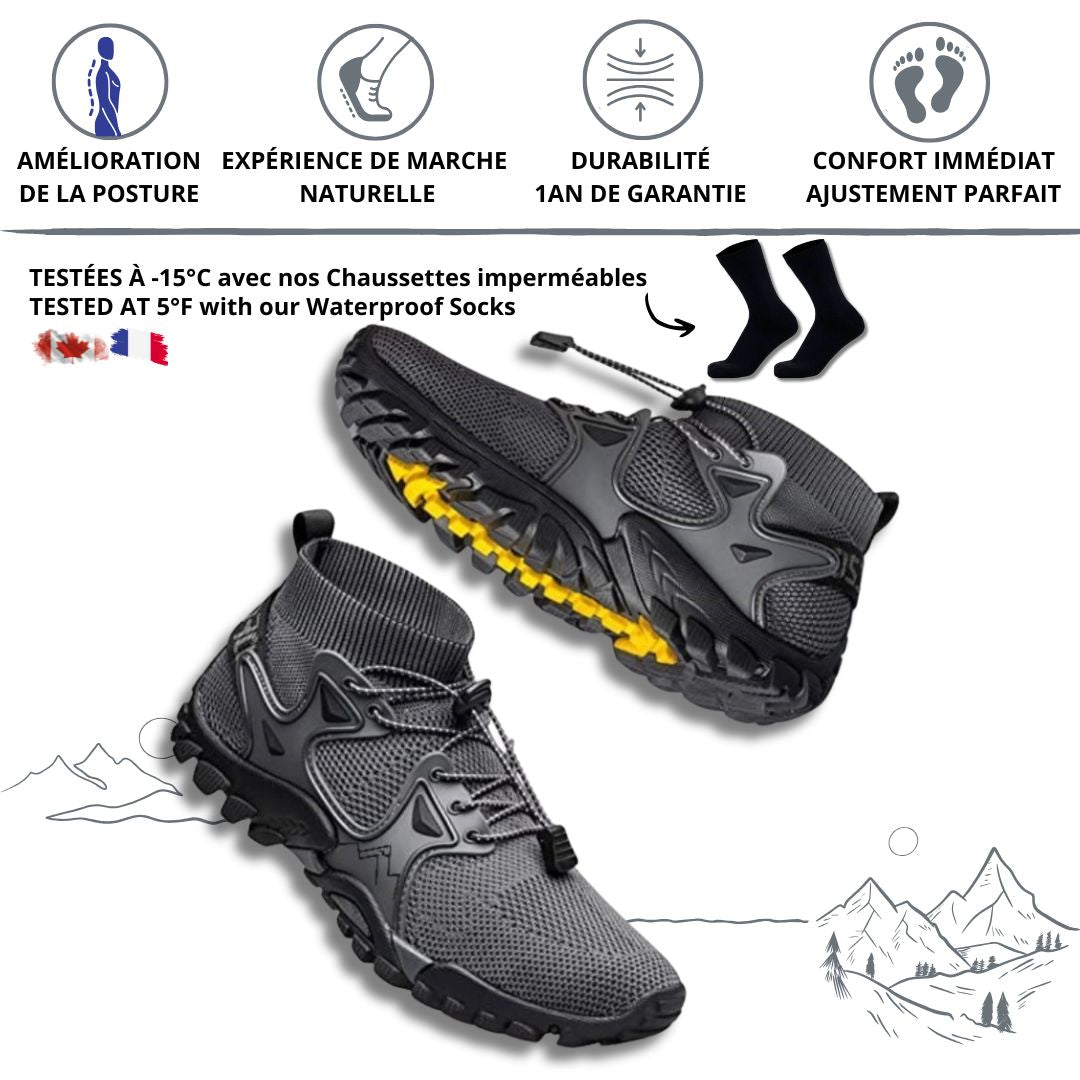 🔒 | LightRunner® Boots | Bottes hybrides pour gens actifs