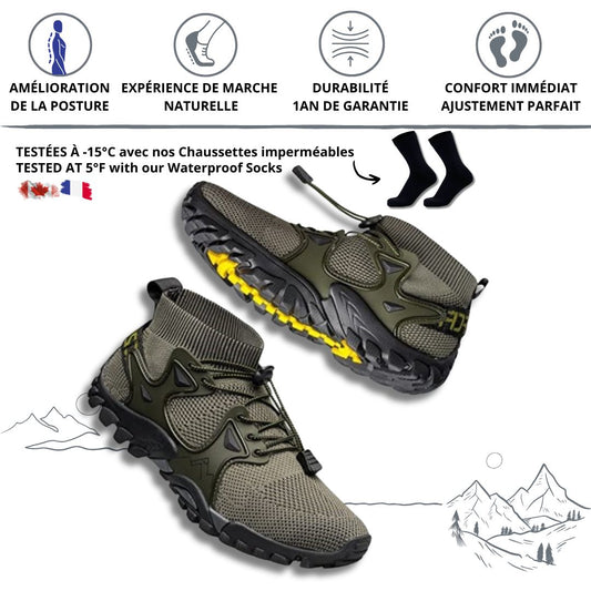 🔒 | LightRunner® Boots | Bottes hybrides pour gens actifs