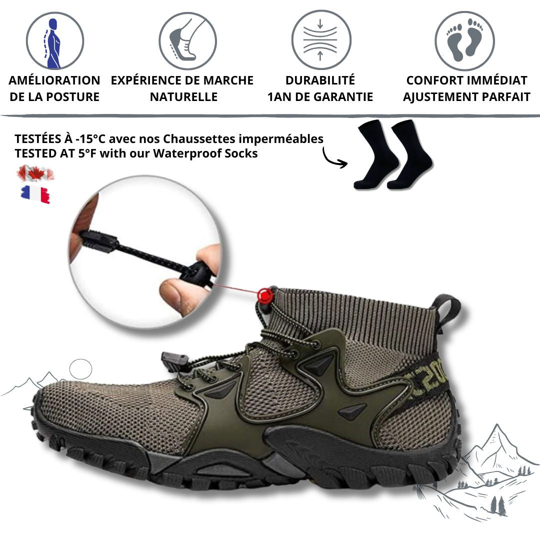 🔒 | LightRunner® Boots | Bottes hybrides pour gens actifs