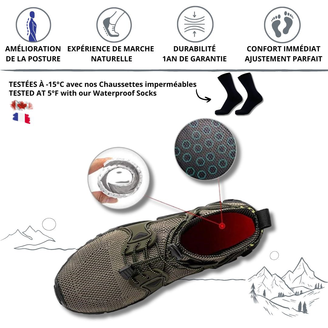 🔒 | LightRunner® Boots | Bottes hybrides pour gens actifs