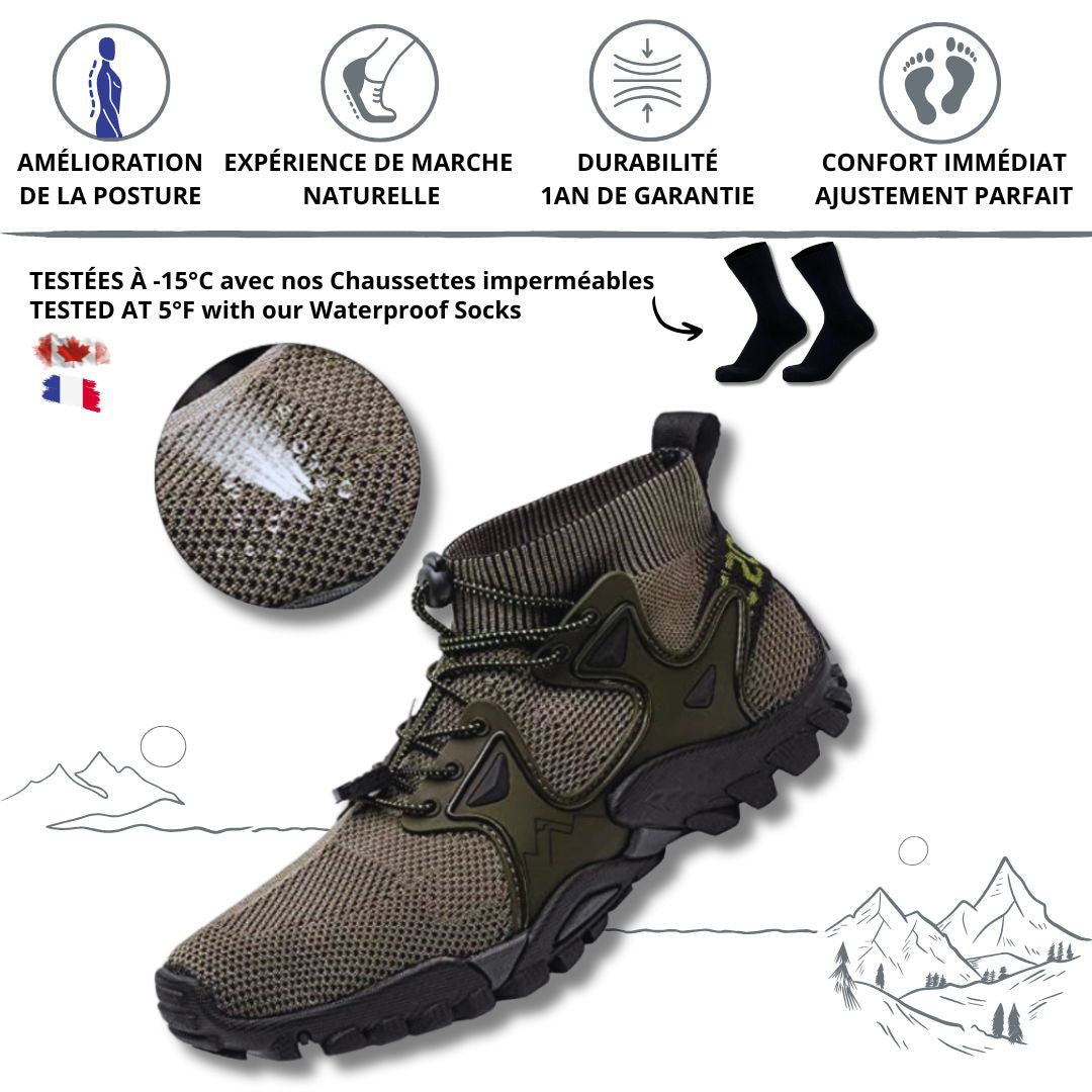 🔒 | LightRunner® Boots | Bottes hybrides pour gens actifs