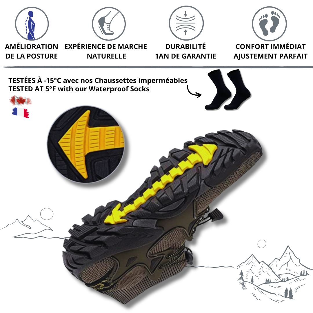 🔒 | LightRunner® Boots | Bottes hybrides pour gens actifs