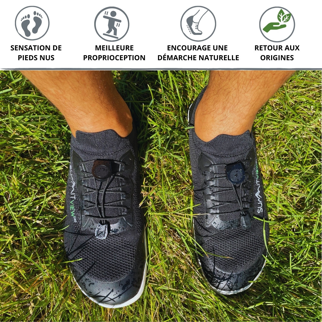 LightRunner® sea to sky - Chaussures minimalistes et imperméables