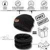 | 🔑 | LightCap® | Fleece Beanie, Breathable and Ultra Comfortable (+ Fleece Neck Scarf)