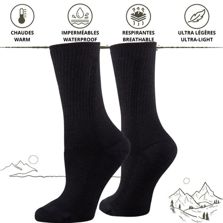 | 🔑| LightRunner® Socks | Chaussettes unisexes 3 en 1: Chaudes imperméables et respirantes