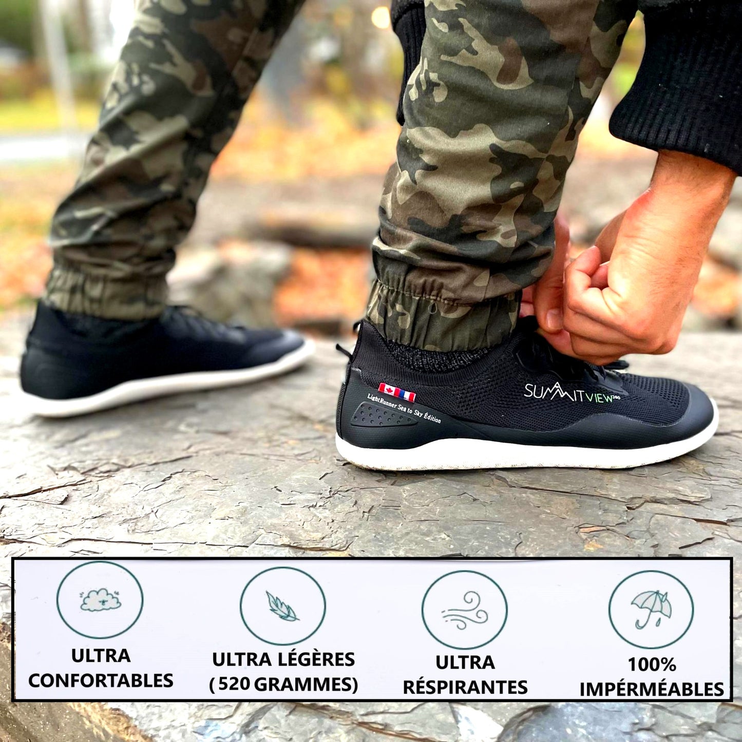 | 🔑| LightRunner® Sea to Sky | 100% Waterproof Minimalist Unisex Shoes