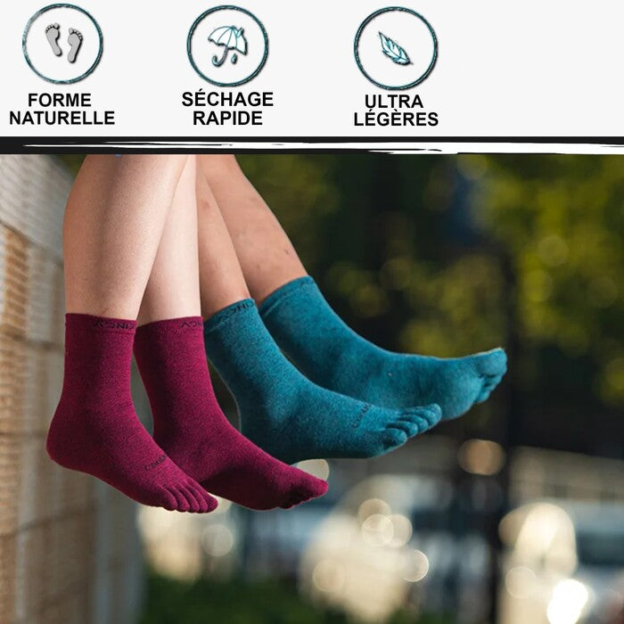 | LightSocks® | Unisex-Zehensocken für aktive Menschen | ENDGÜLTIGER VERKAUF